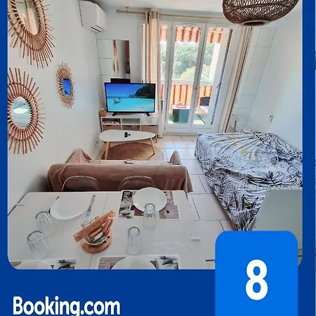 Climatise Design Au Coeur De St-aygulf A 200 Metres La Apartment *